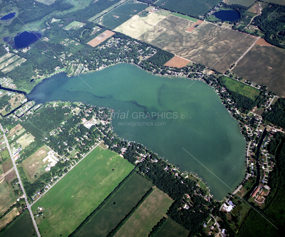 Eagle Lake in Cass County, Michigan